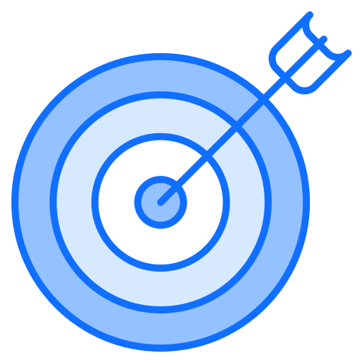 Archery board Generic Blue icon