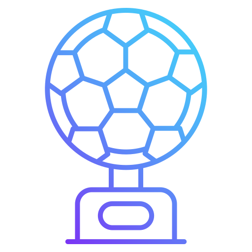 voetbal trofee Generic Gradient icoon