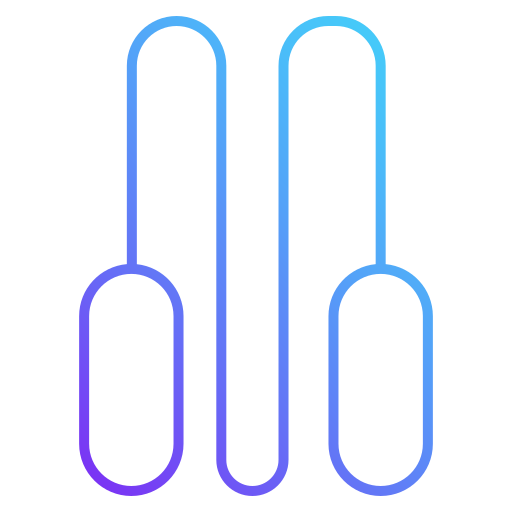 Skipping rope Generic Gradient icon