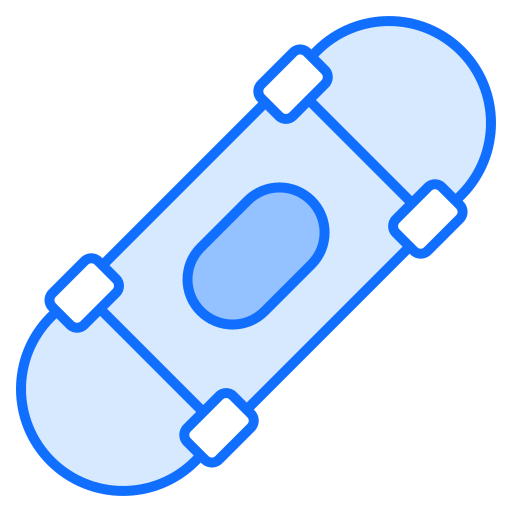 スケート Generic Blue icon