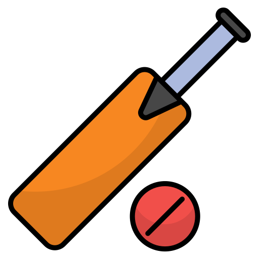 Cricket Generic Outline Color icon