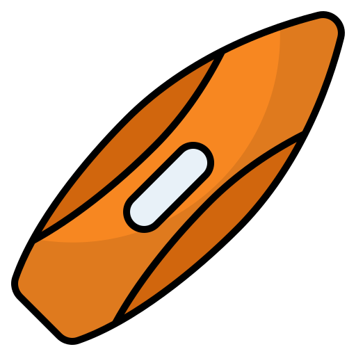 surfbrett Generic Outline Color icon