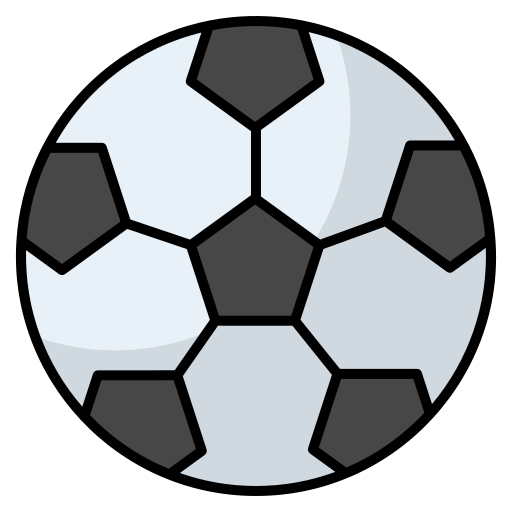 Soccer ball Generic Outline Color icon