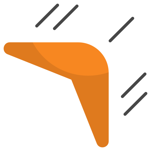 Boomerang Generic Flat icon