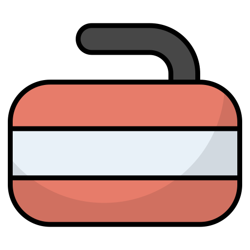 Curling Generic Outline Color icon
