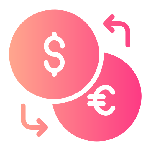 Currency Exchange Generic Flat Gradient icon