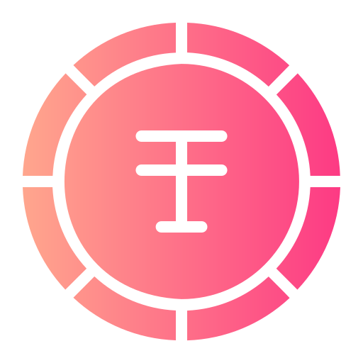 tenge Generic Flat Gradient icon