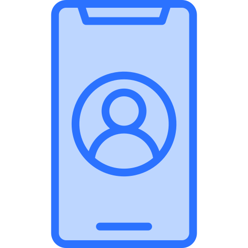 perfil del usuario Generic Blue icono