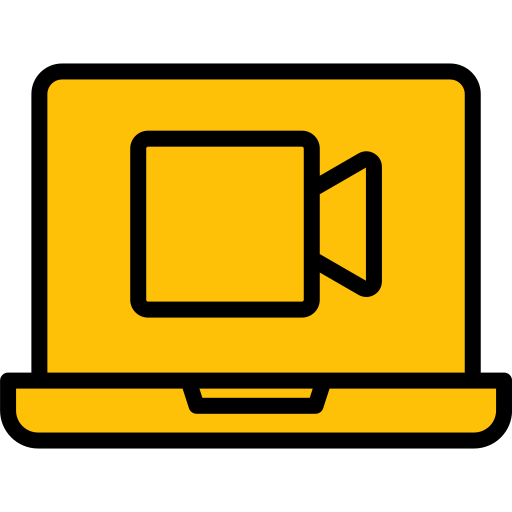 Video Call Generic Outline Color icon
