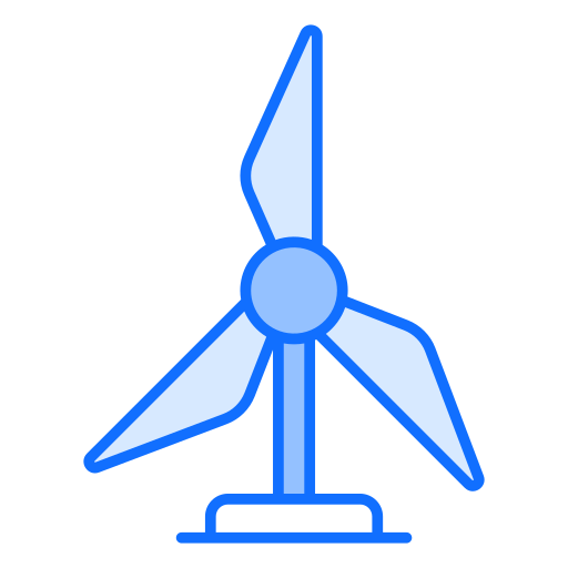 turbine Generic Blue icoon