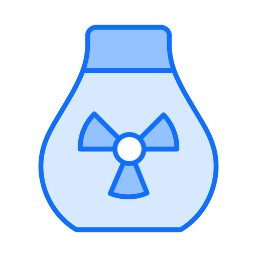 방사능 Generic Blue icon