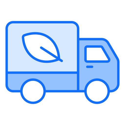 Eco Car Generic Blue icon