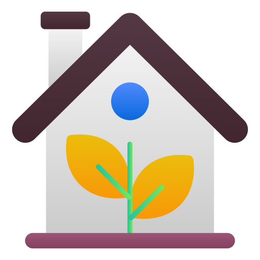 Eco house Generic Flat Gradient icon