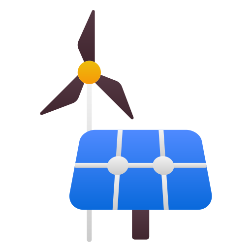 太陽光エネルギー Generic Flat Gradient icon