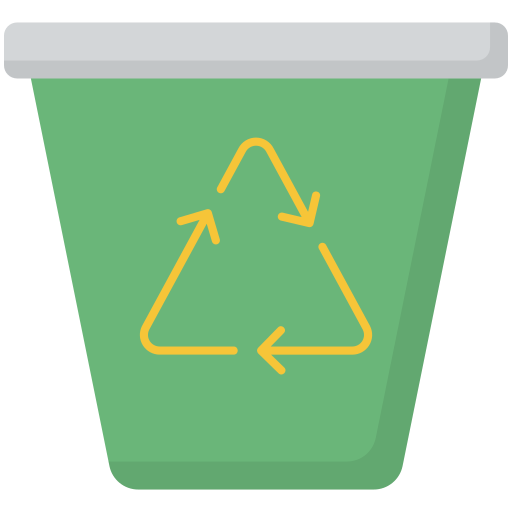 Trash can Generic Flat icon