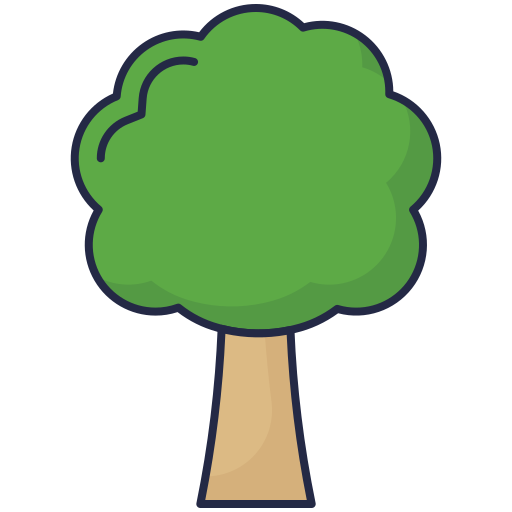 Дерево Generic Outline Color иконка