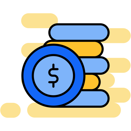 Coins Generic Rounded Shapes icon