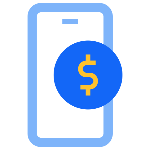 mobiele betaling Generic Flat icoon