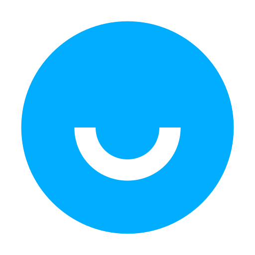 Smile Generic Blue icon