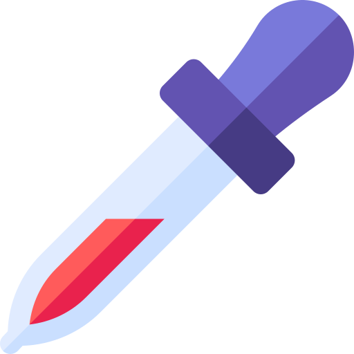 Pipette Basic Rounded Flat icon