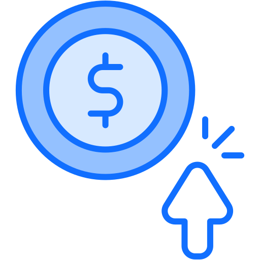 Pay per Click Generic Blue icon