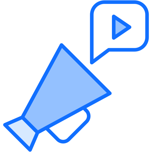 Advertisement Generic Blue icon