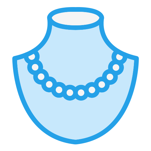 Pearl necklace Generic Blue icon