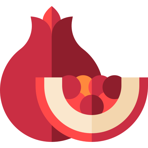 Pomegranate Basic Straight Flat icon