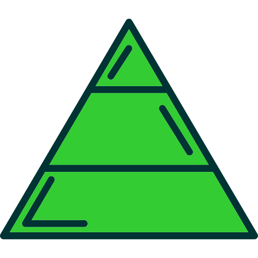 三角形 Generic Outline Color icon