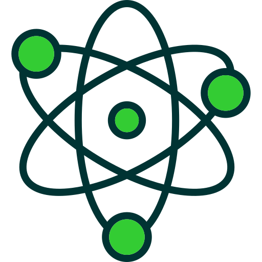 Ядерная Generic Outline Color иконка