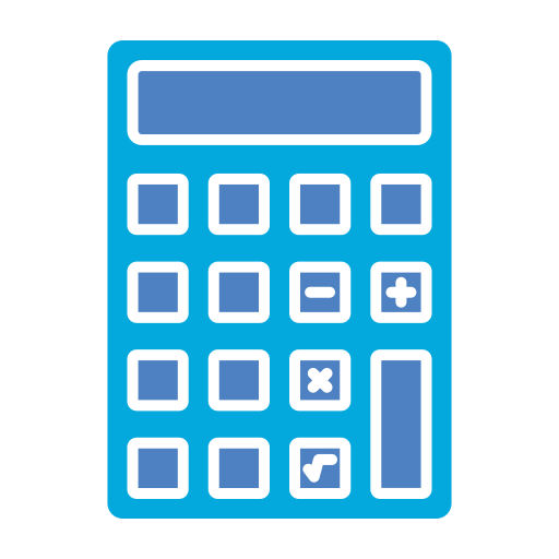 calculatrice Generic Blue Icône