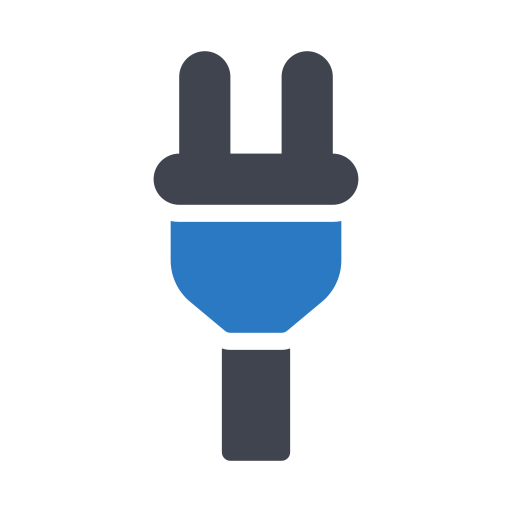 Plug device Generic Blue icon