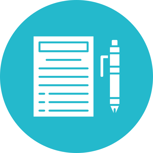 Pen and paper Generic Mixed icon