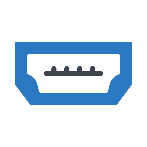 Hdmi port Generic Blue icon