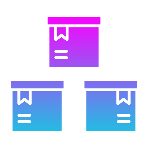 boxen Generic Flat Gradient icon