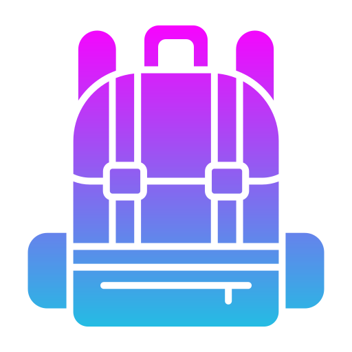 rucksack Generic Flat Gradient icon