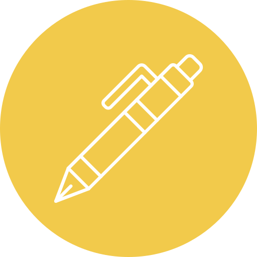 pen Generic Flat icoon