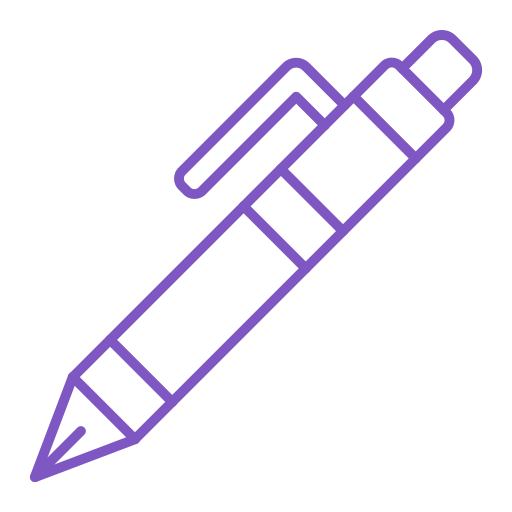 pen Generic Simple Colors icoon
