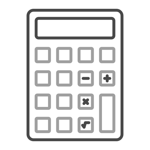 kalkulator Generic Grey ikona