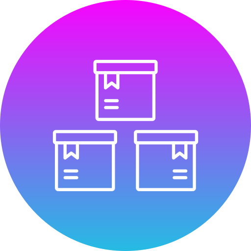 boxen Generic Flat Gradient icon