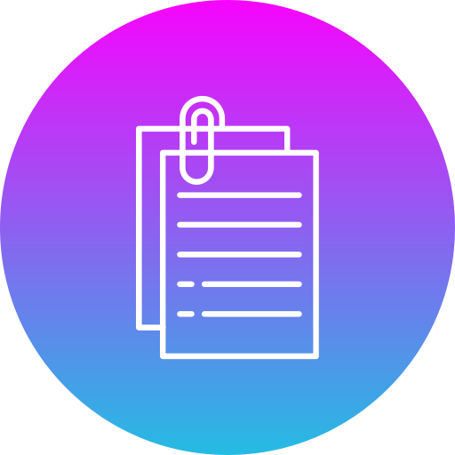 Paper clip Generic Flat Gradient icon