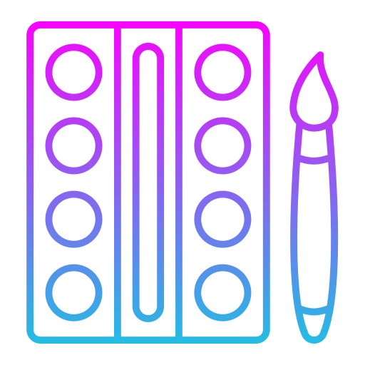 Watercolor Generic Gradient icon