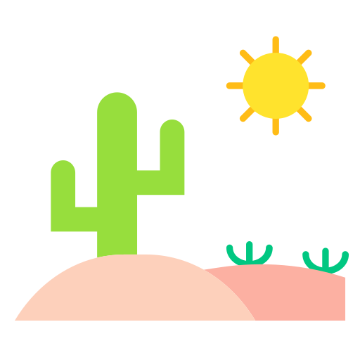 Пустыня Generic Flat иконка