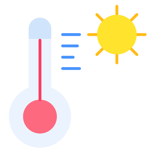 더운 날씨 Generic Flat icon