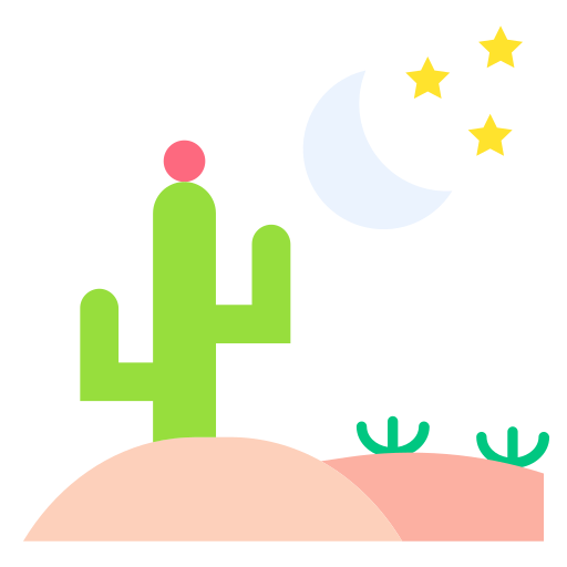 夜 Generic Flat icon