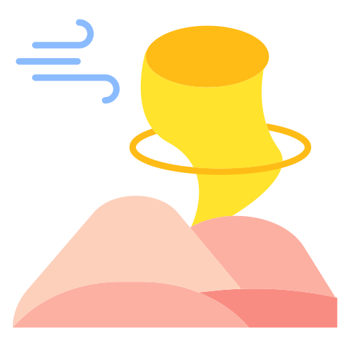 모래 폭풍 Generic Flat icon