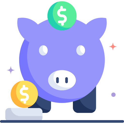 Piggy bank SBTS2018 Flat icon