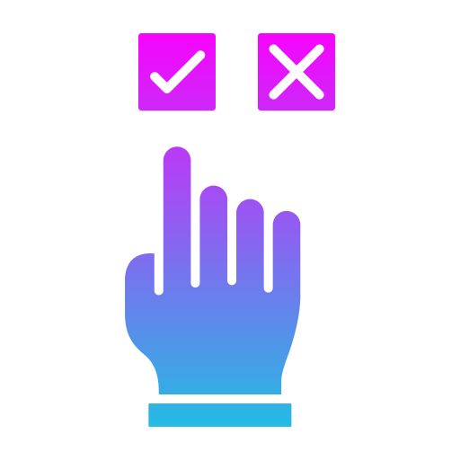 Choice Generic Flat Gradient icon
