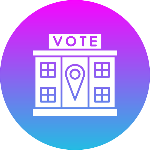 Polling place Generic Flat Gradient icon