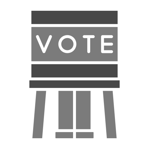 투표소 Generic Grey icon